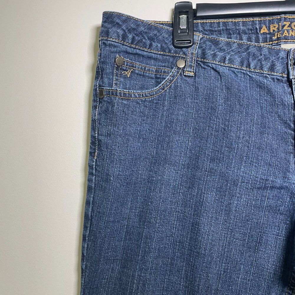 Junior Girls Arizona 'Favorite Flare' Size 17 Short Jeans - Picture 2 of 12